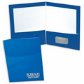 Presentation 2 Pocket Folder w/ Reinforced Side & Top Edges (4CP)